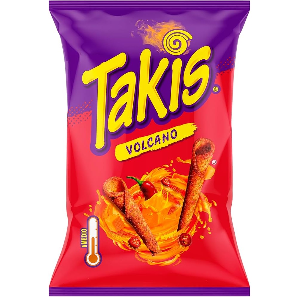 Maisikrõpsud TAKIS (QUESO VOLCANO), 90g foto