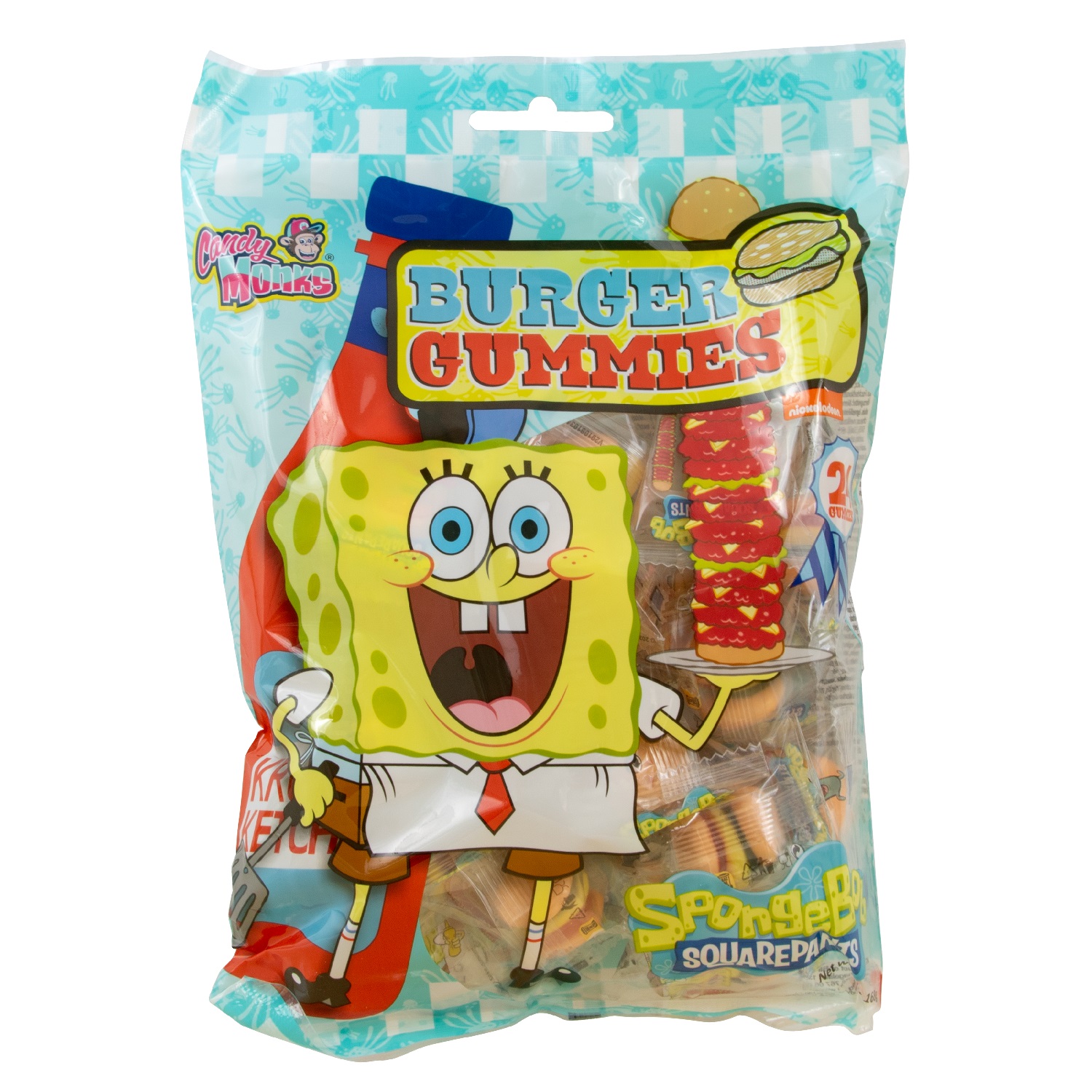 Želejas konfektes BIP KRABBY PATTIES, 168g foto