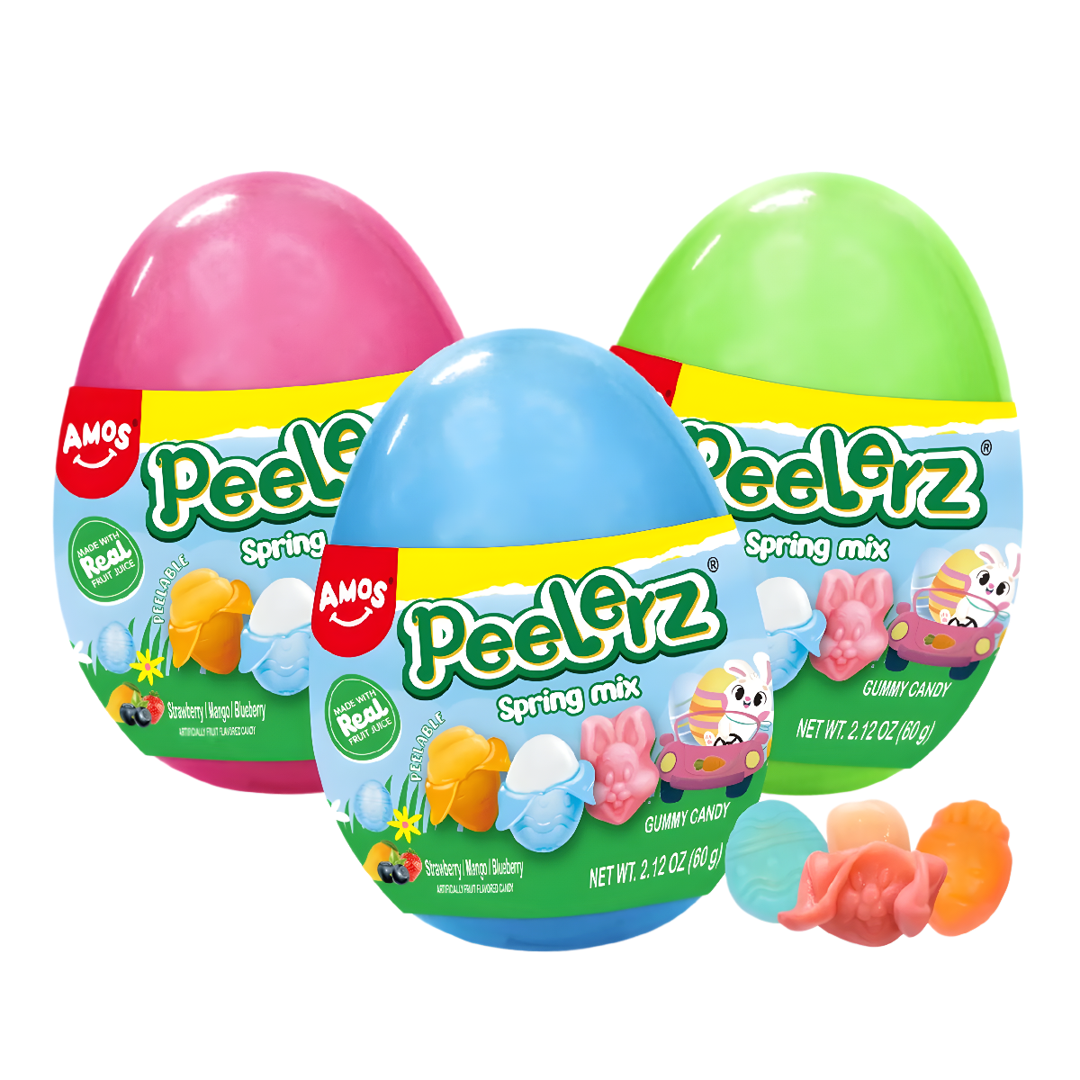 Guminukai AMOS PEELERZ SPRING MIX, 65g