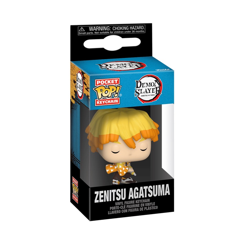 Raktų pakabukas FUNKO POP! KEYCHAIN DS ZENITSU AGATSUMA