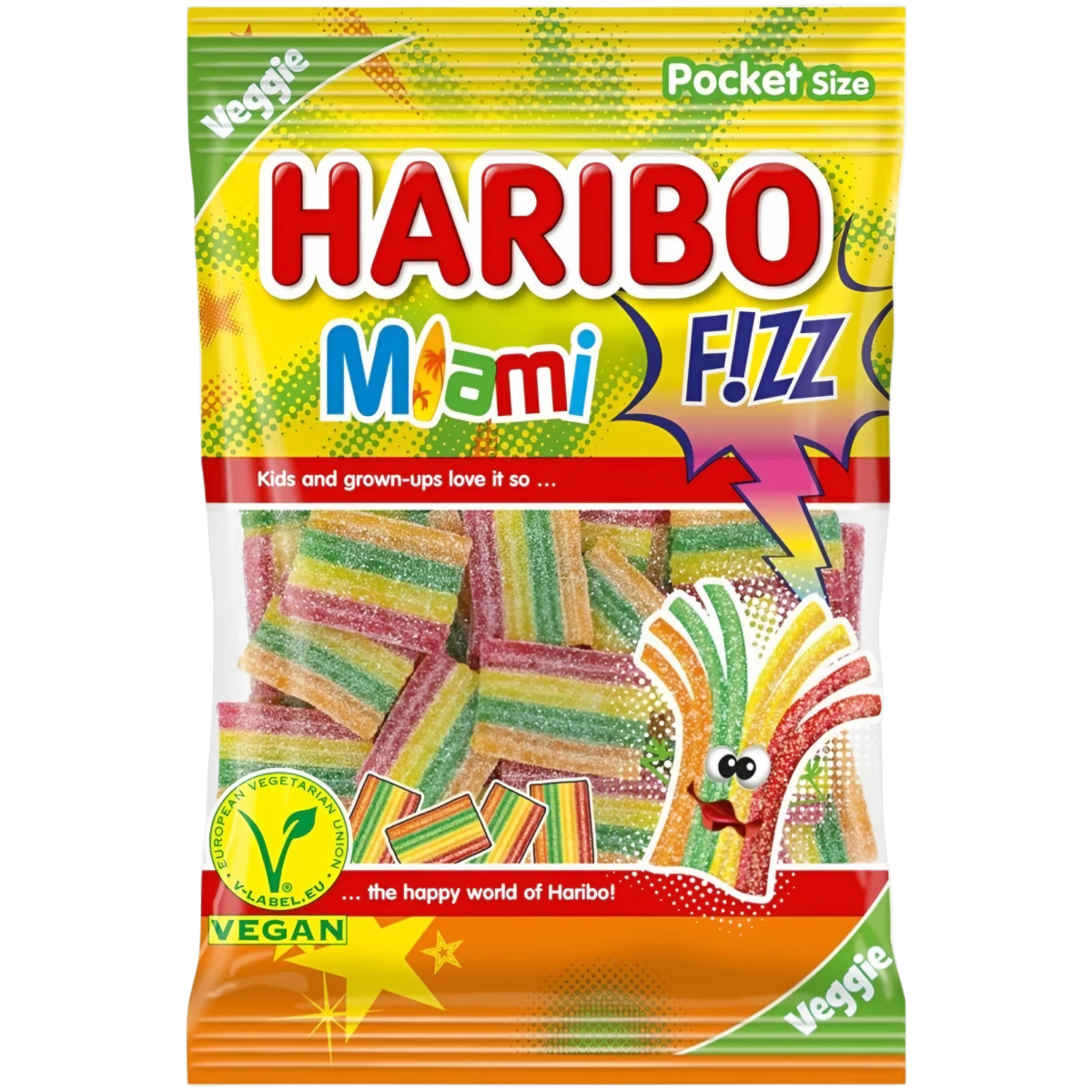 Kumikarkit HARIBO (MIAMI FIZZ), 85g