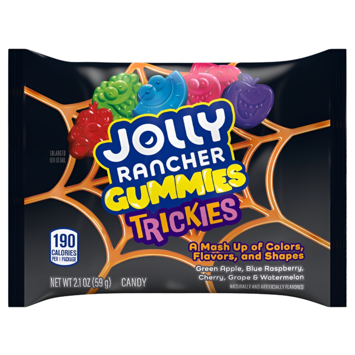 Guminukai JOLLY RANCHER TRICKIES (APPLE, BLUE RASPBERRY, CHERRY, GRAPE, WATERMELON), 60g