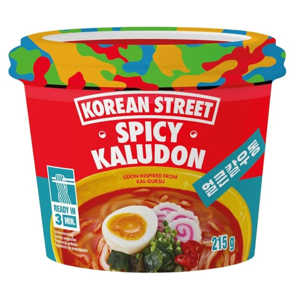 Ramenas KOREAN STREET (SPICY KALUDON), 215g