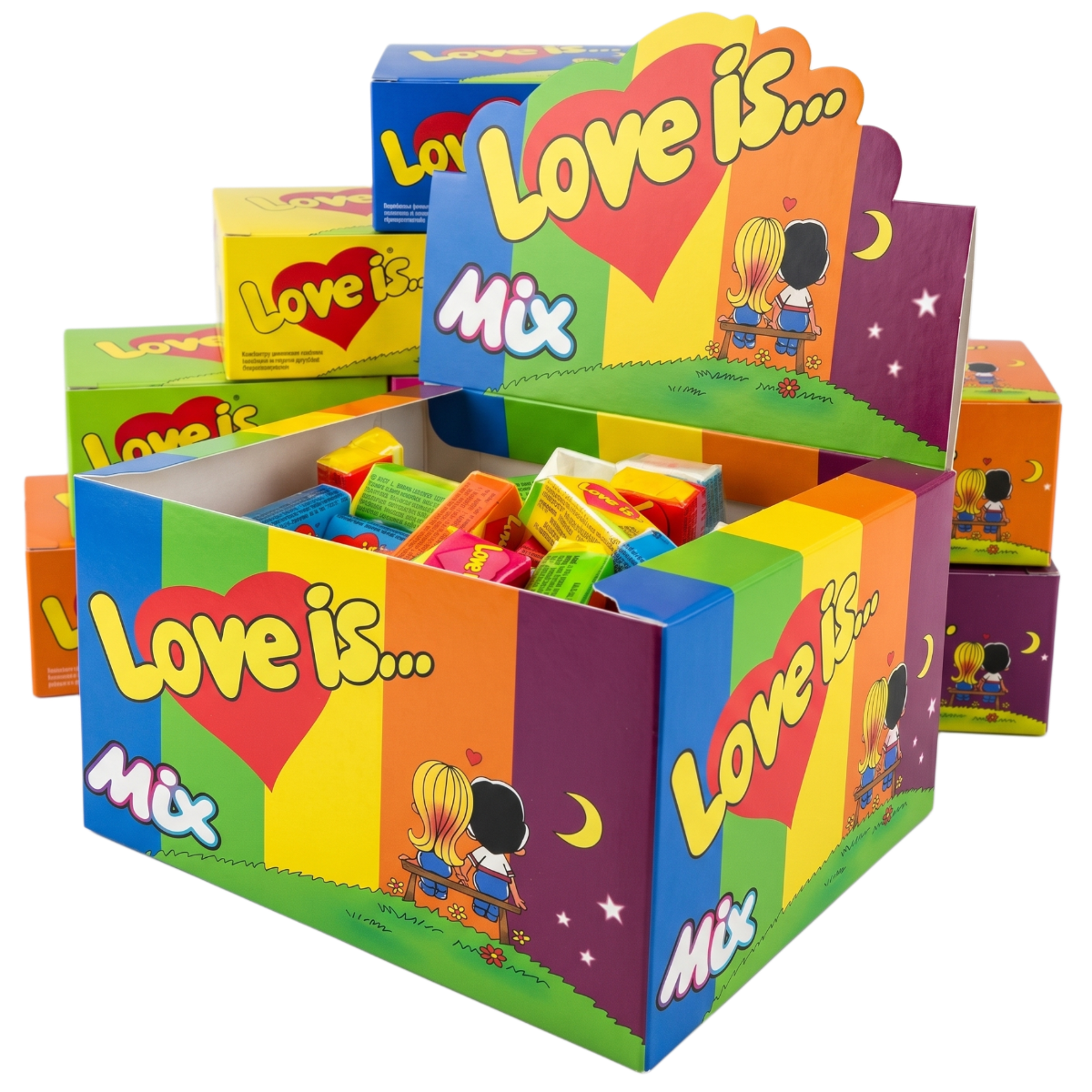 Näts LOVE IS (MIX), 420g (4,2g x 100 tk.) foto