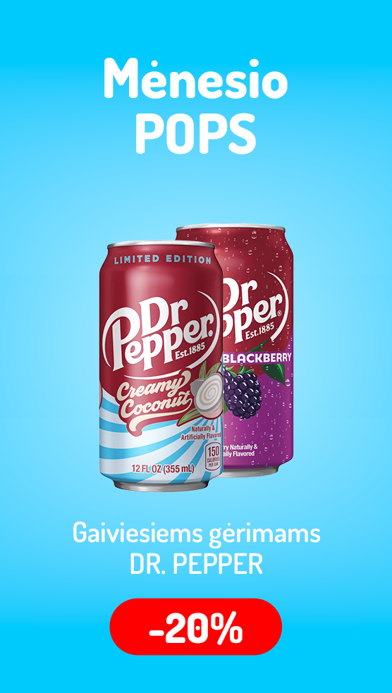 Dr. Pepper -20%