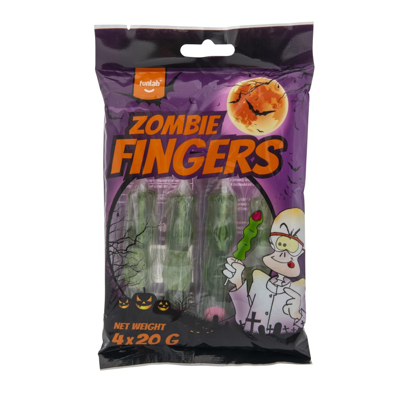 Zdjęcie Lizaki FUNLAB ZOMBIE FINGERS, 80g