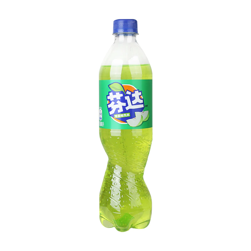 Gazuotas gaivusis gėrimas FANTA (GREEN APPLE), 500ml