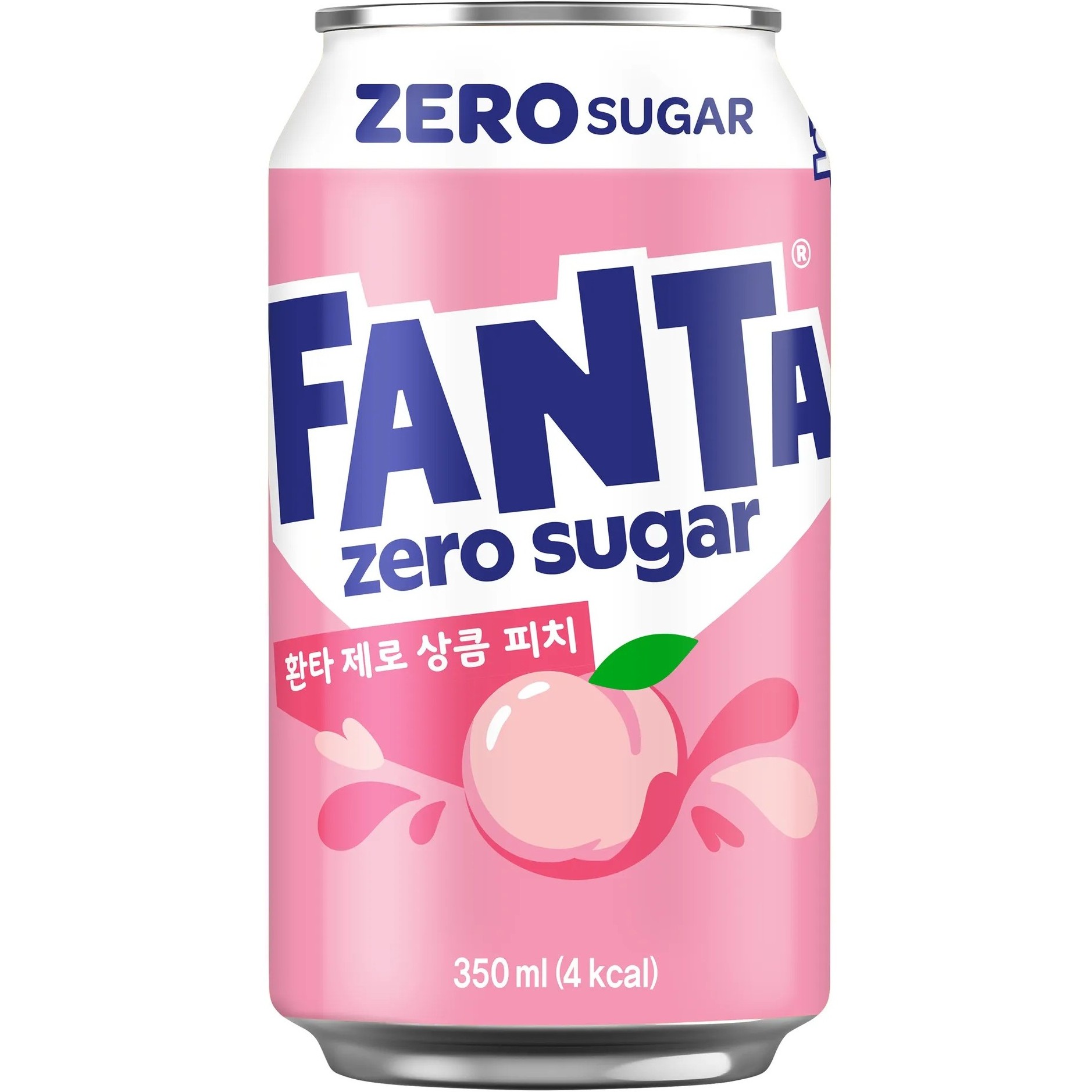 Gazuotas gaivusis gėrimas FANTA ZERO (PEACH), 350ml