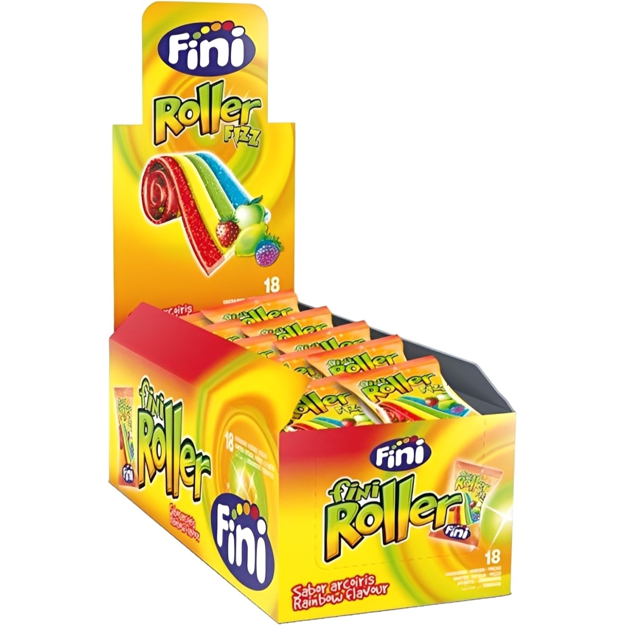Żelek FINI ROLLER (FRUIT), 20g