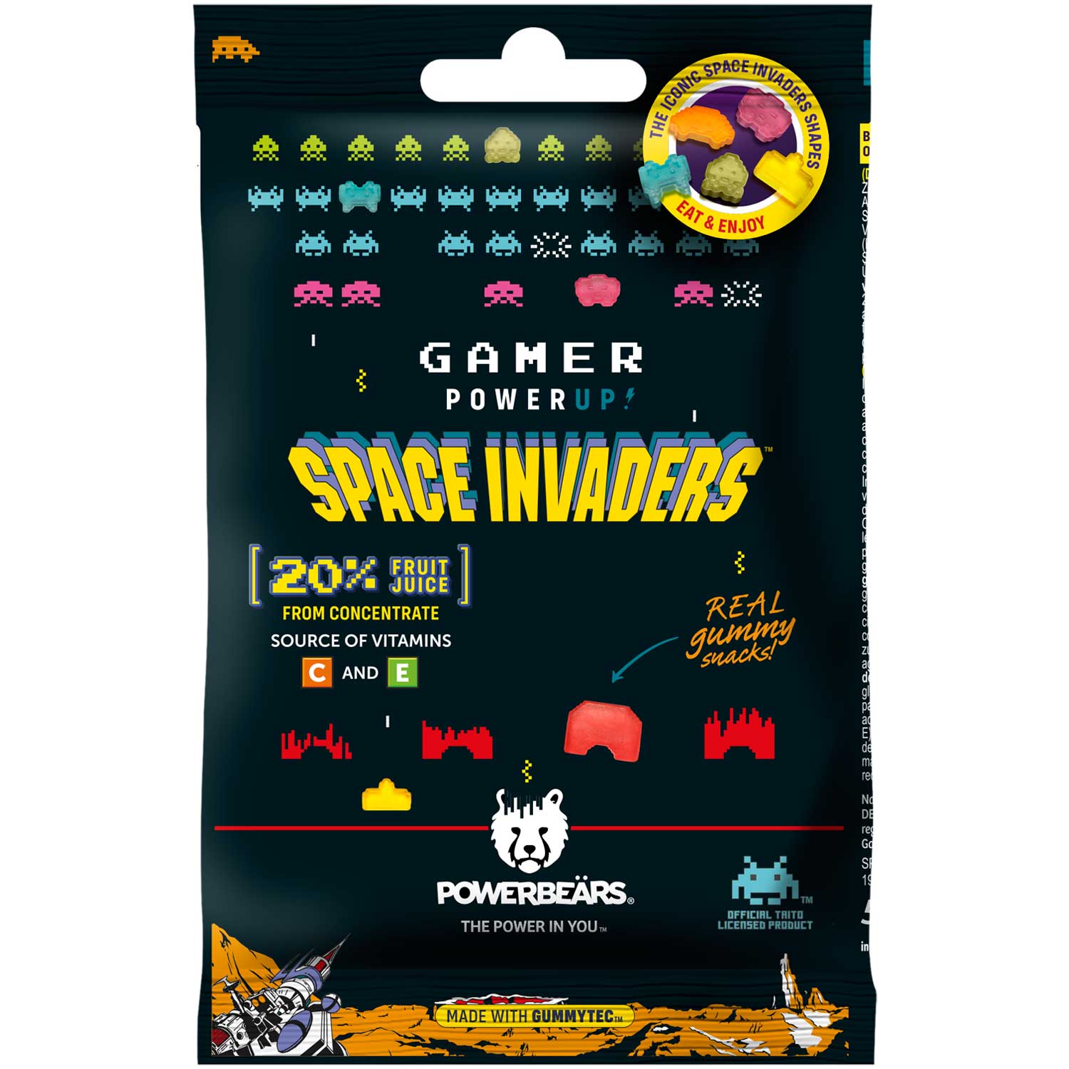 Zdjęcie Żelki SPACE INVADERS, 50g