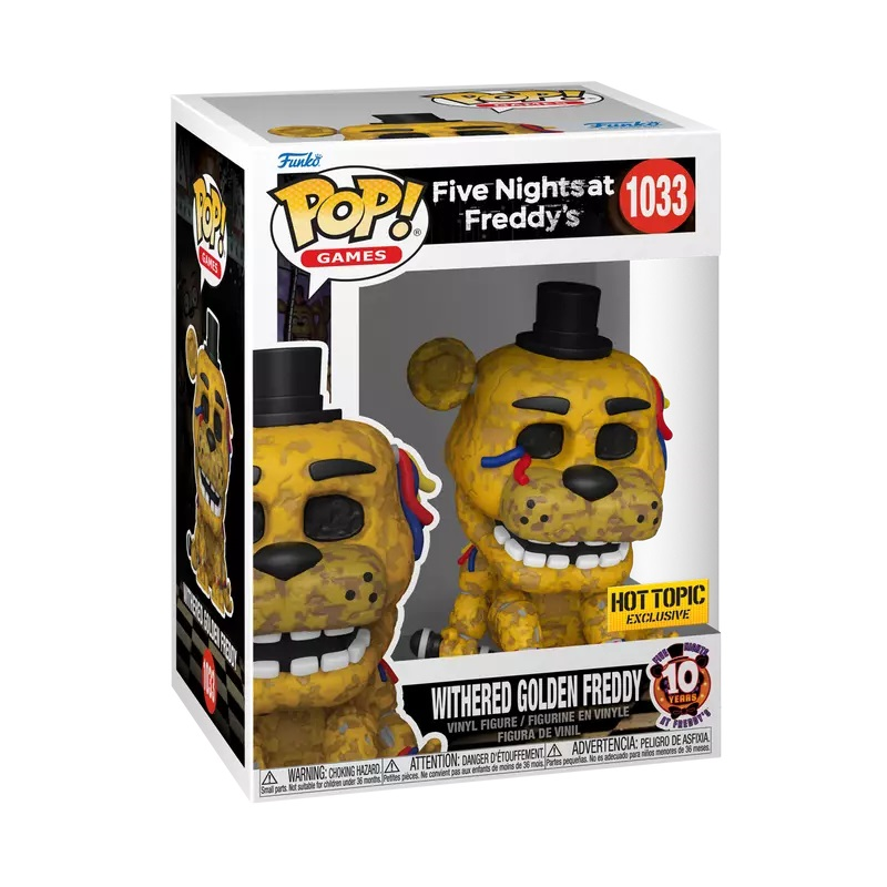 Kujuke FUNKO POP! GAMES FNAF FREDDY