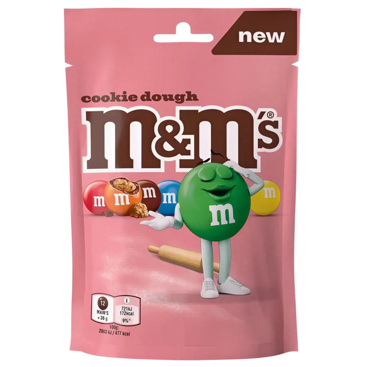 Dražė M&M's (COOKIE DOUGH), 102g
