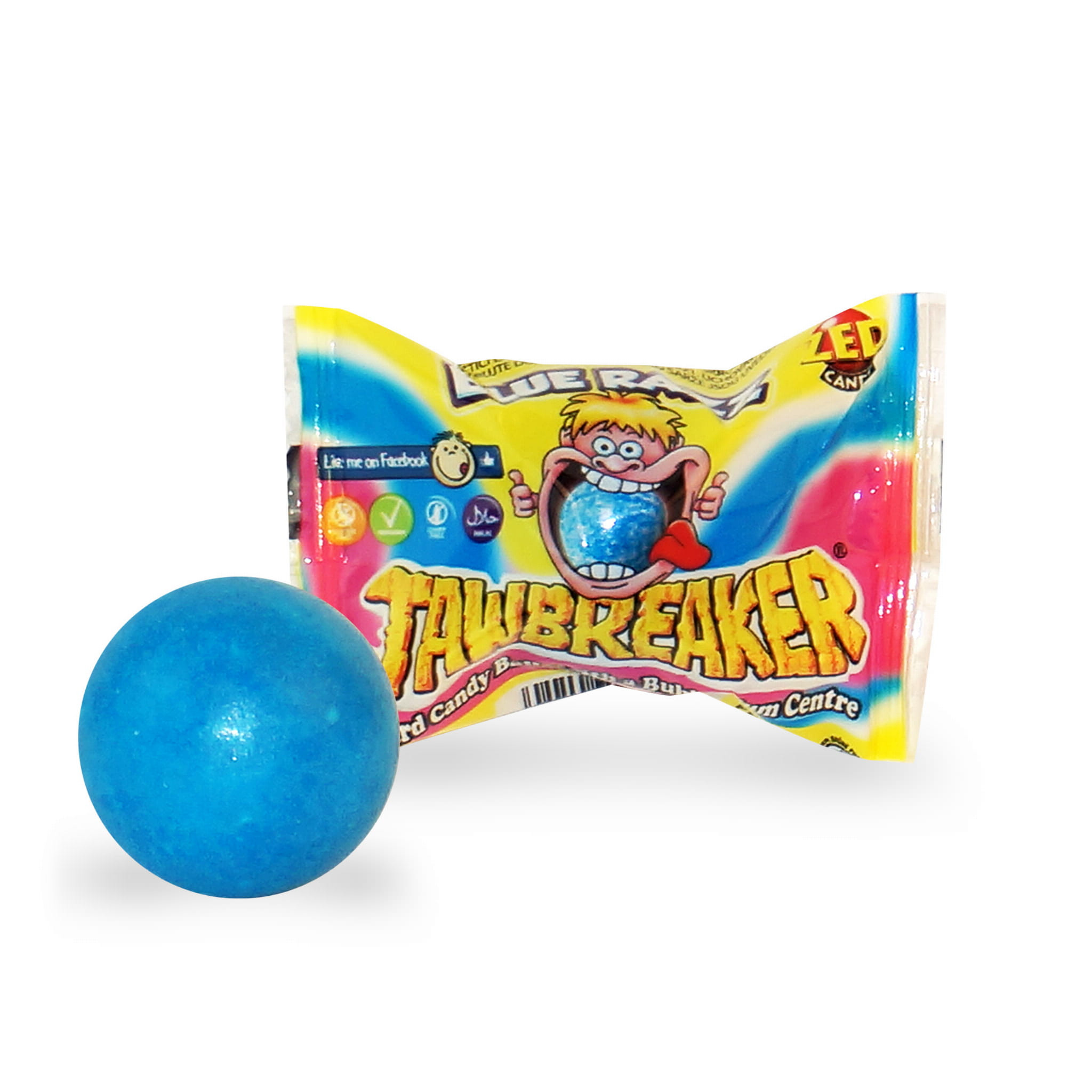 Närimiskumm ZED CANDY JAWBREAKER (BLUE RAZZ), 13g