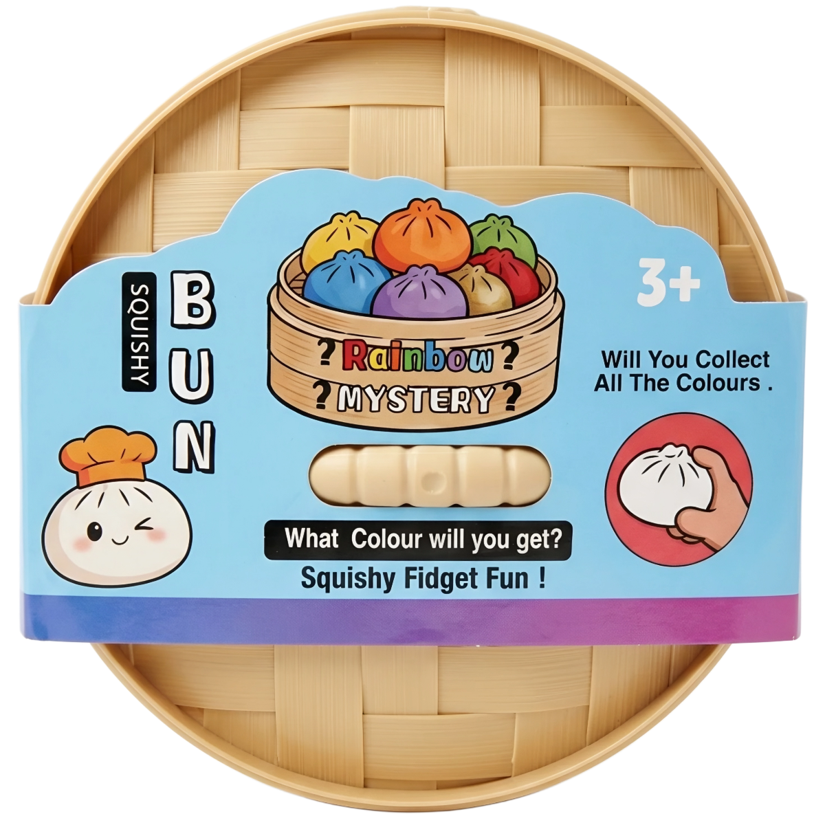 Zabawka SQUISHY BUN RAINBOW MYSTERY DUMPLING