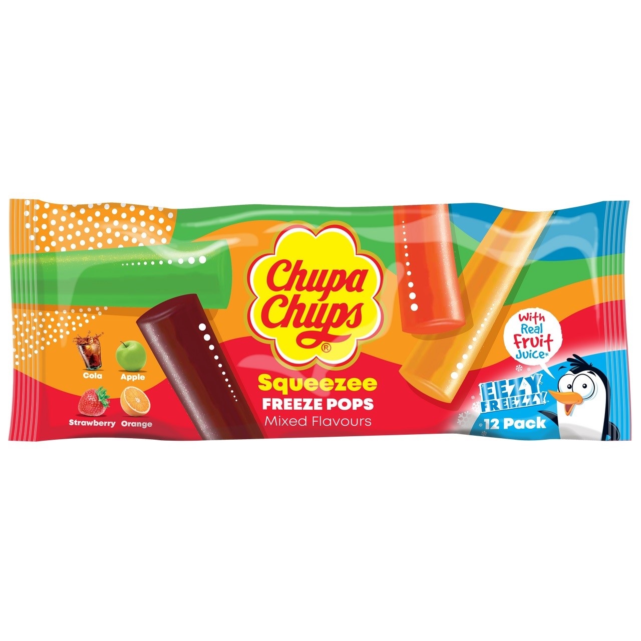 Jahutatud pulgad CHUPA CHUPS, 540ml