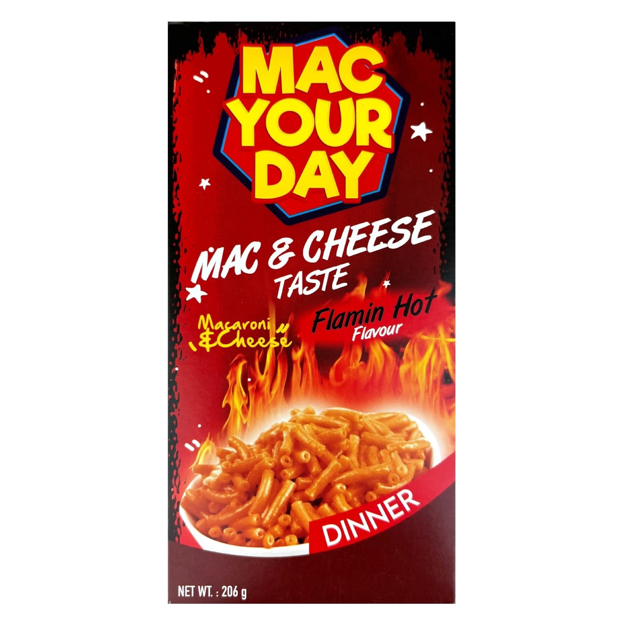 Makaronid MAC YOUR DAY (FLAMIN HOT), 206g foto