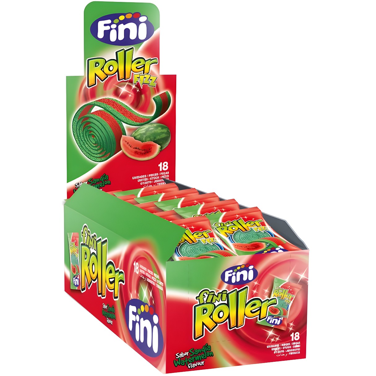 Guminukas FINI ROLLER (WATERMELON), 20g