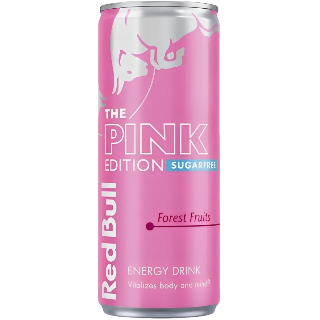 Enerģijas dzēriens RED BULL PINK EDITION, 250ml