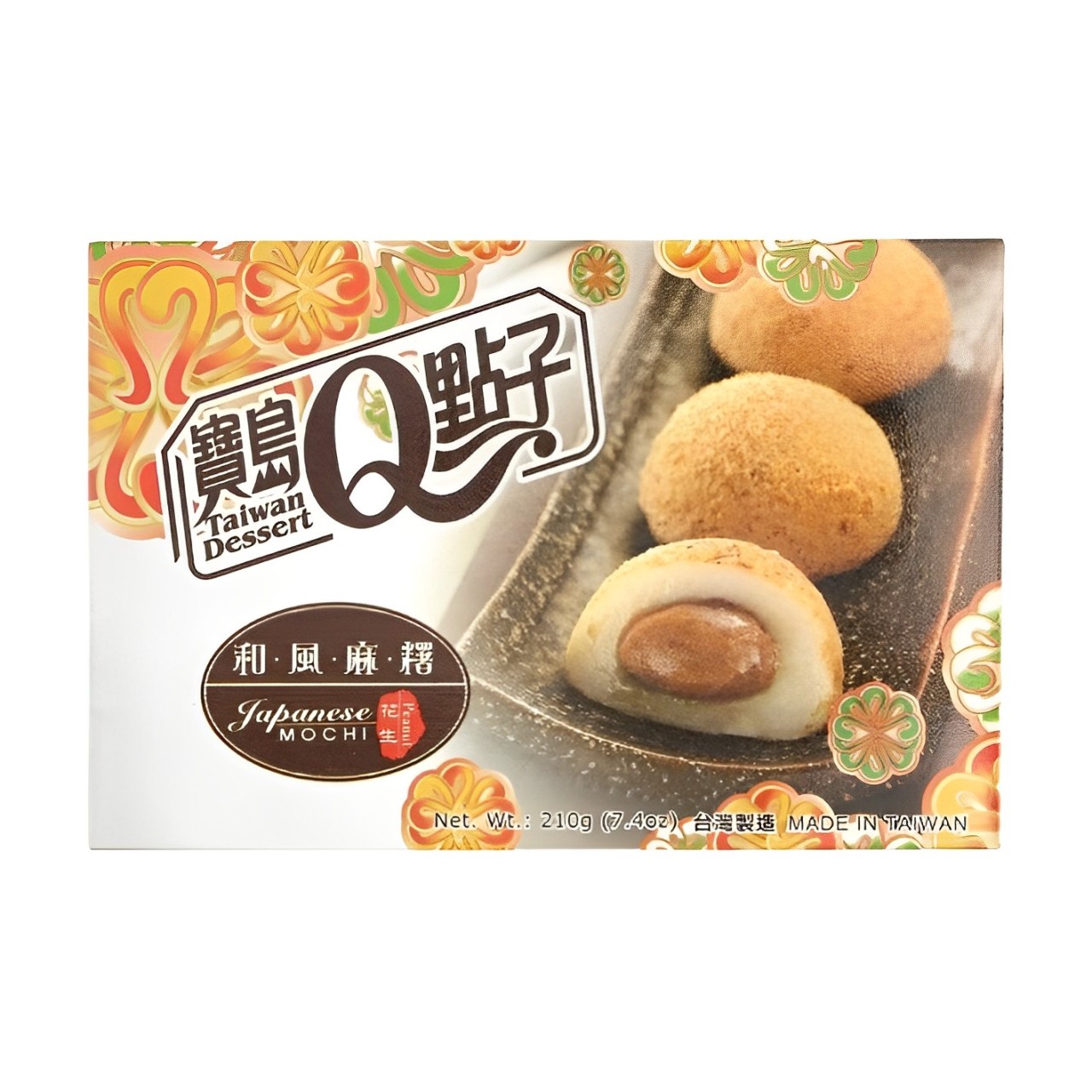 Mochi HE FONG (PEANUT), 210g foto