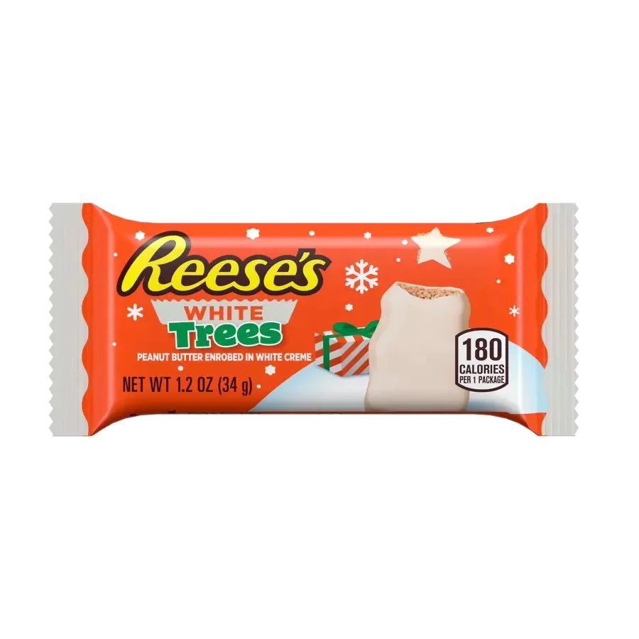 Batoniņš REESE'S WHITE TREES (PEANUT BUTTER), 34g foto