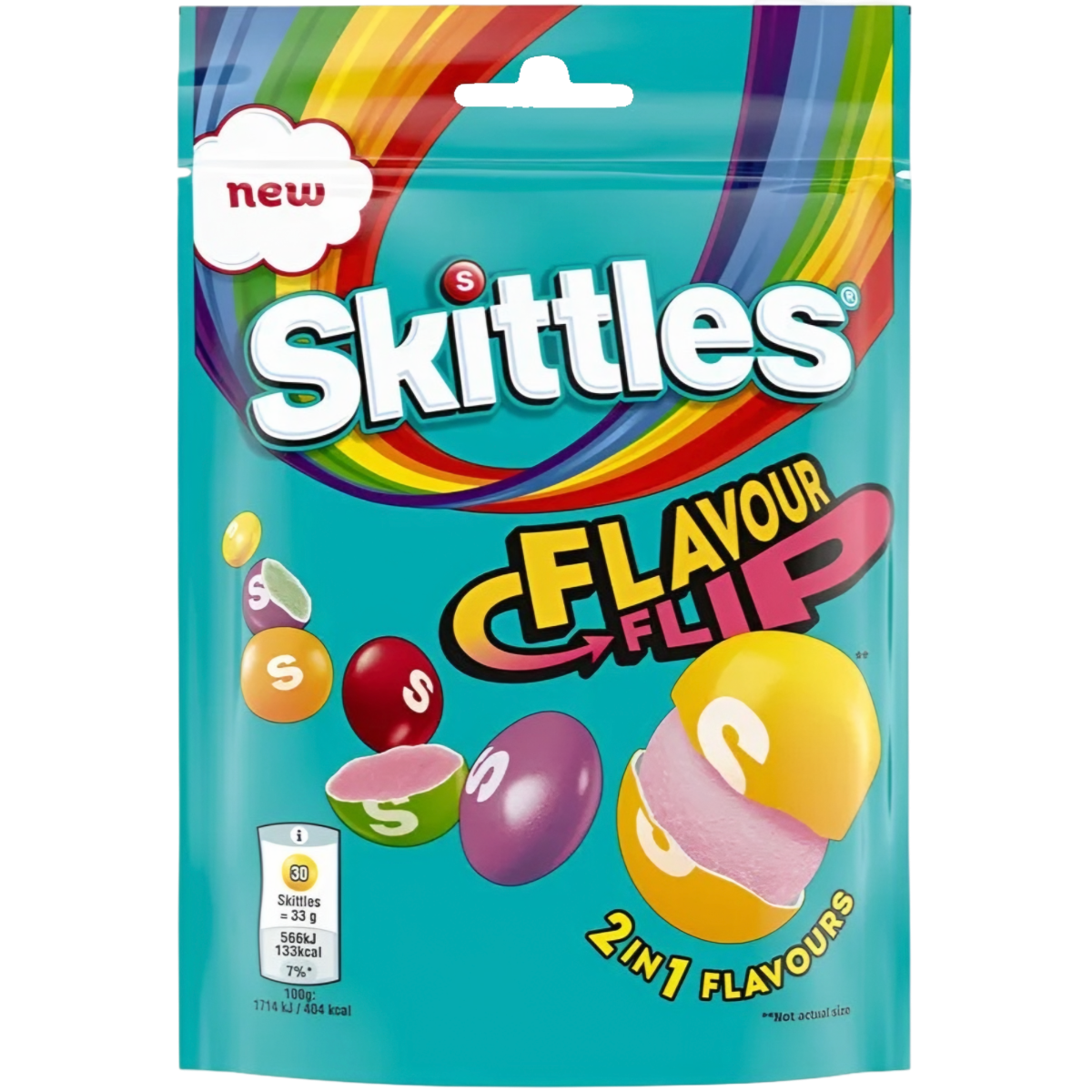Cukierki do żucia SKITTLES FLAVOUR FLIP, 136g