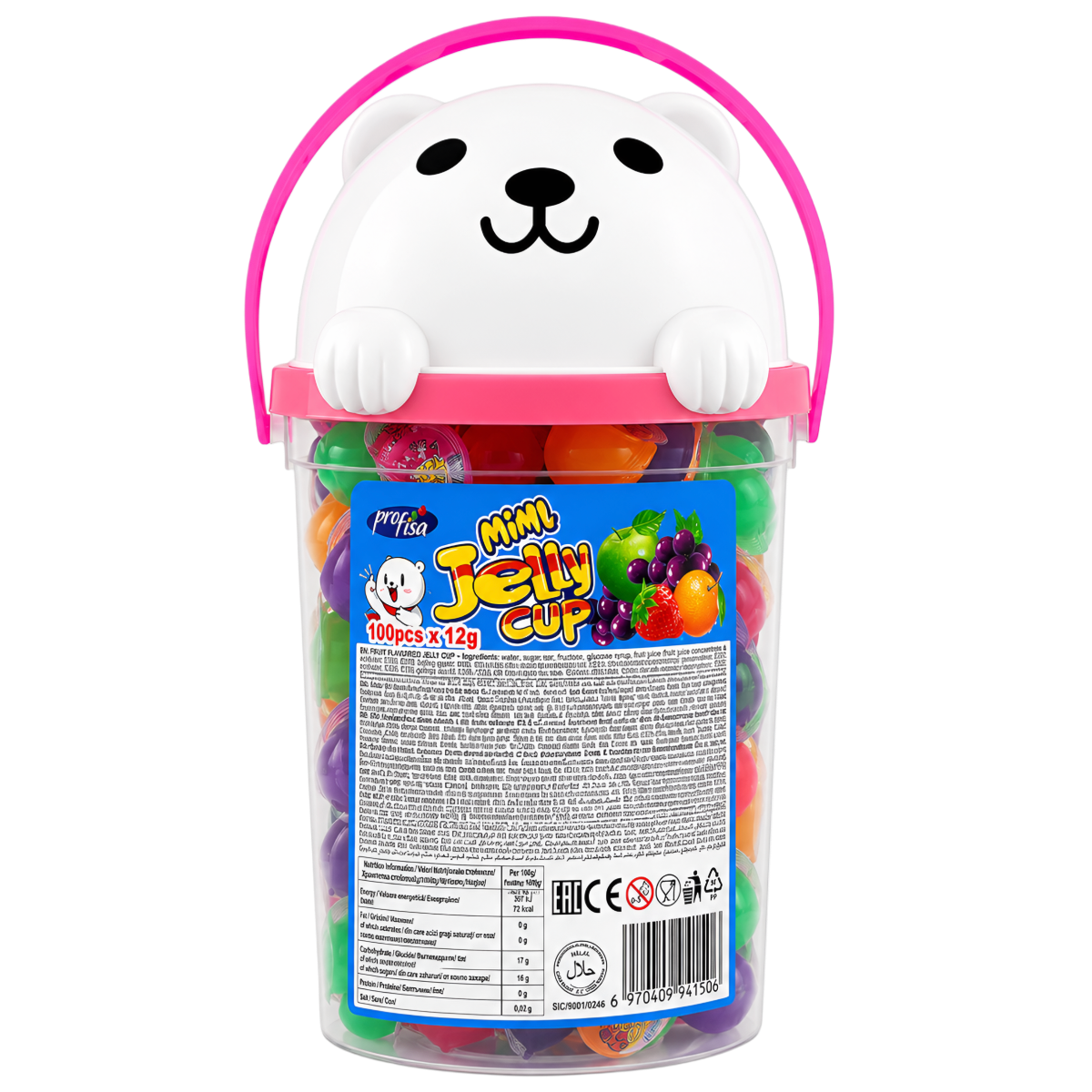 Želeekommid MINI JELLY CUP, 12g